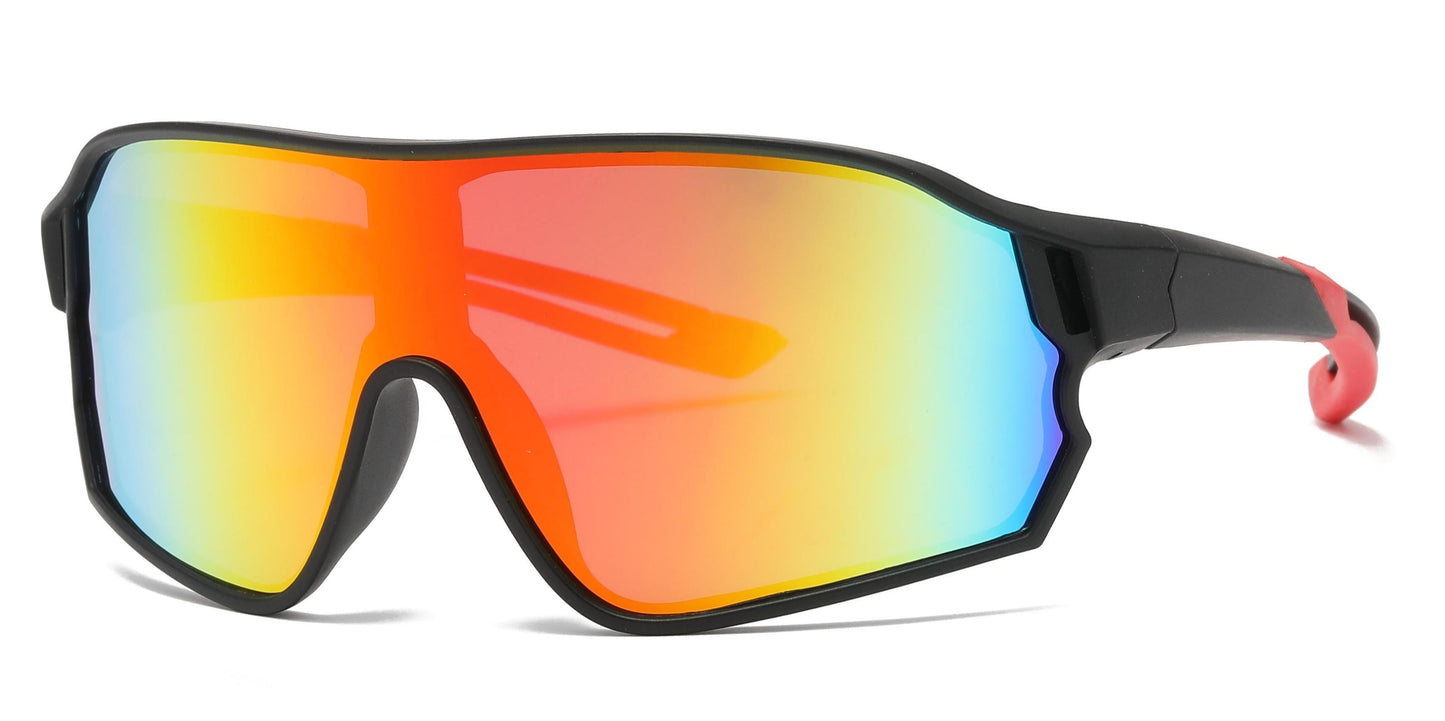 DS-5252 - Lentes deportivos de una sola pieza con diseño aerodinámico en plástico