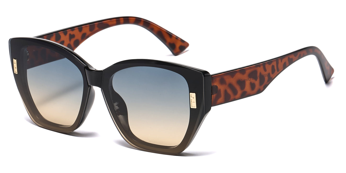 DS-2699 - Lentes estilo Cat Eye para mujer con marco plástico elegante