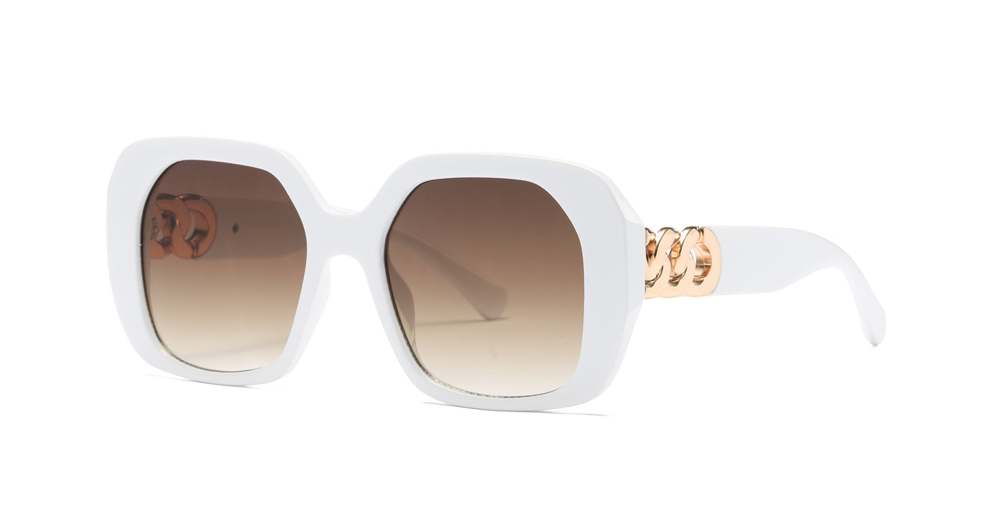 DS-8029 - Lentes femeninos con diseño moderno y armazón plástico de moda