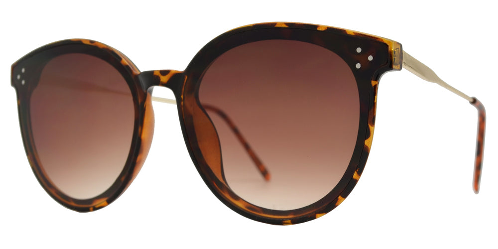 DS-7998 - Lentes de sol estilo Horn Rimmed con diseño casual