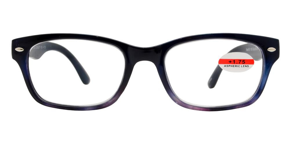 DS-RS 1158 - Lentes de lectura de plástico con detalles en pedrería