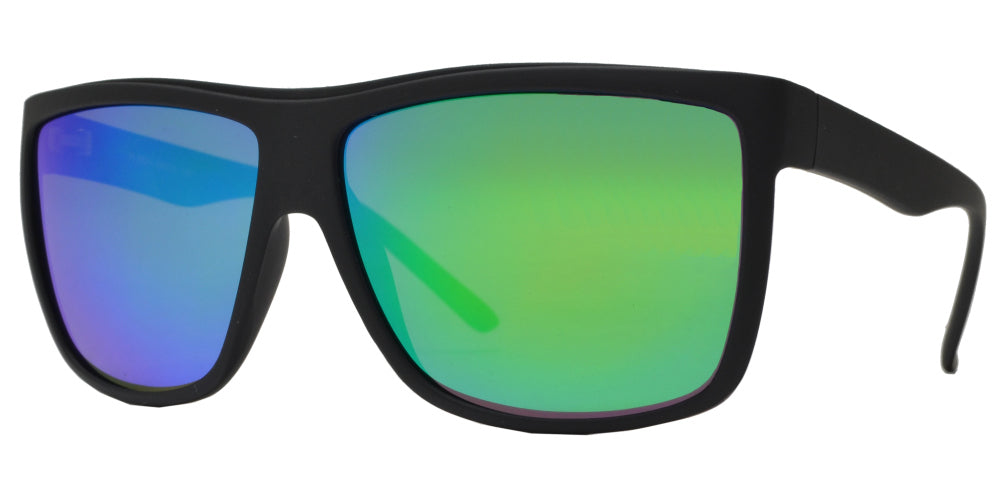 DS-8529 RVC - Lentes deportivos cuadrados grandes modernos con mica de espejo