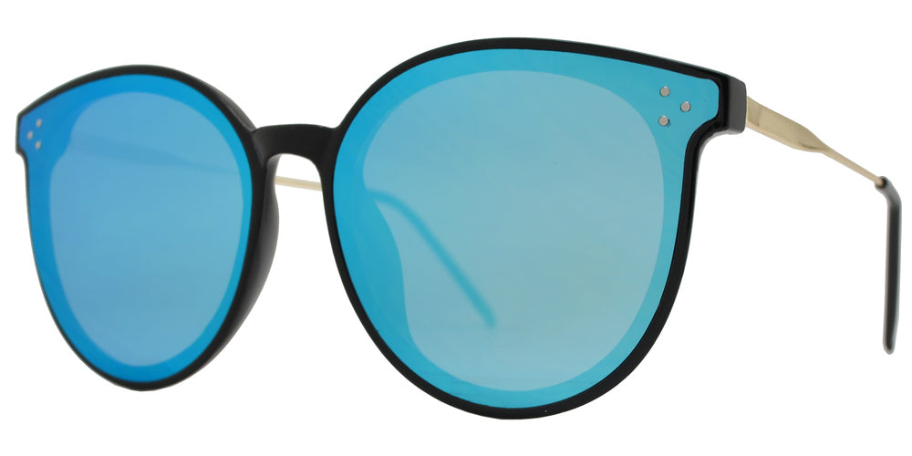 DS-7998 - Lentes de sol estilo Horn Rimmed con diseño casual