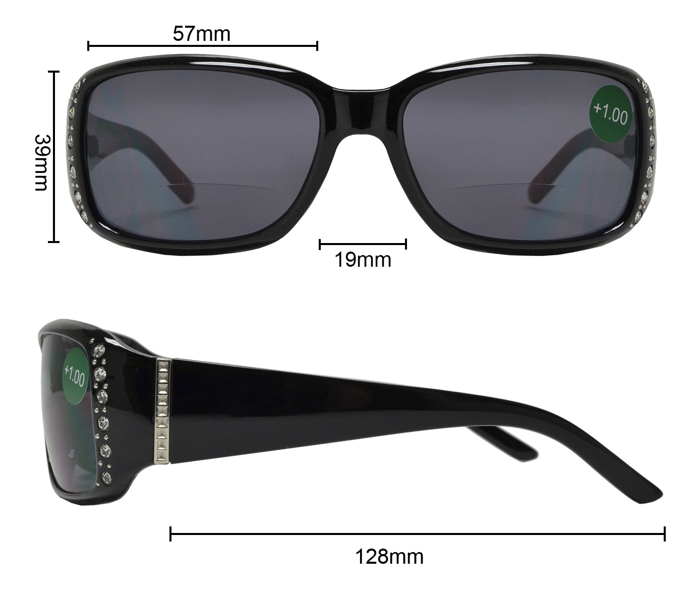 DS-RS 1216 BF - Lentes de sol bifocales para lectura