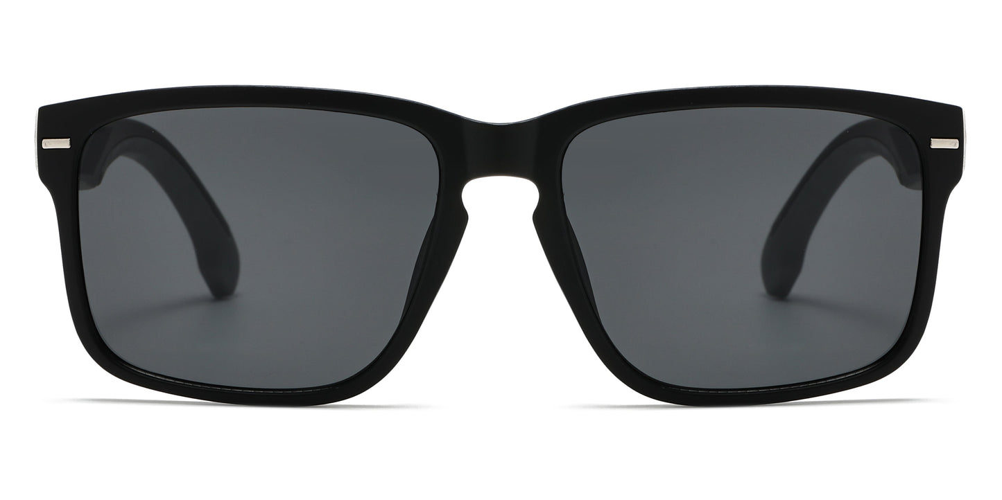 DS-6825 - Lentes rectangulares para hombre con puente tipo keyhole