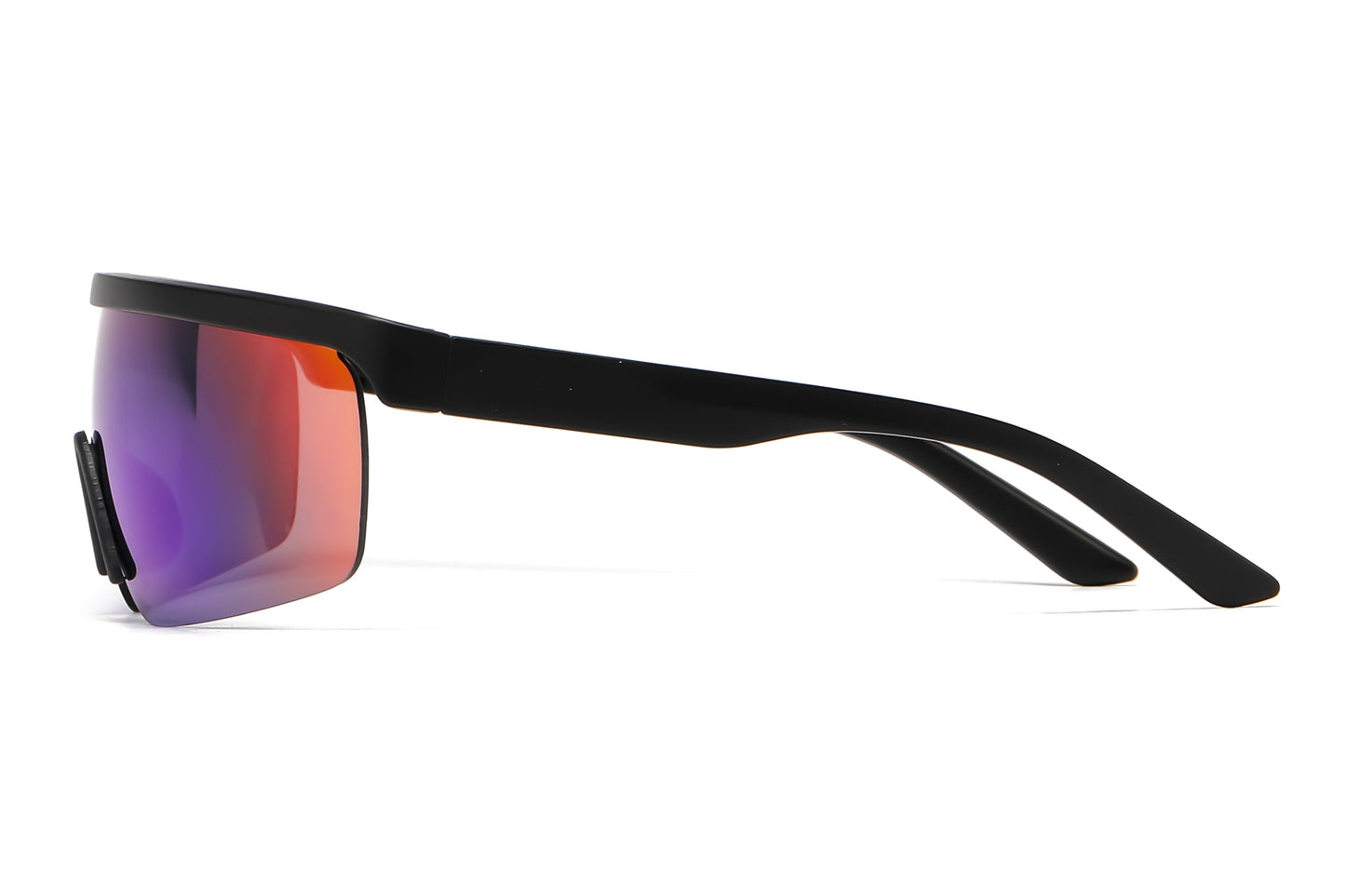 DS-2682 - Lentes de sol tipo escudo de una sola pieza con armazón plástico