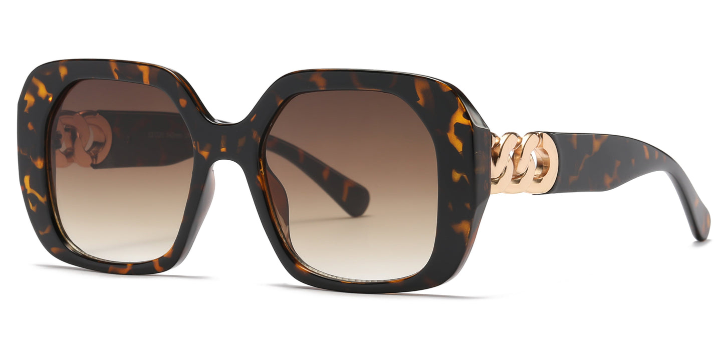 DS-8029 - Lentes femeninos con diseño moderno y armazón plástico de moda
