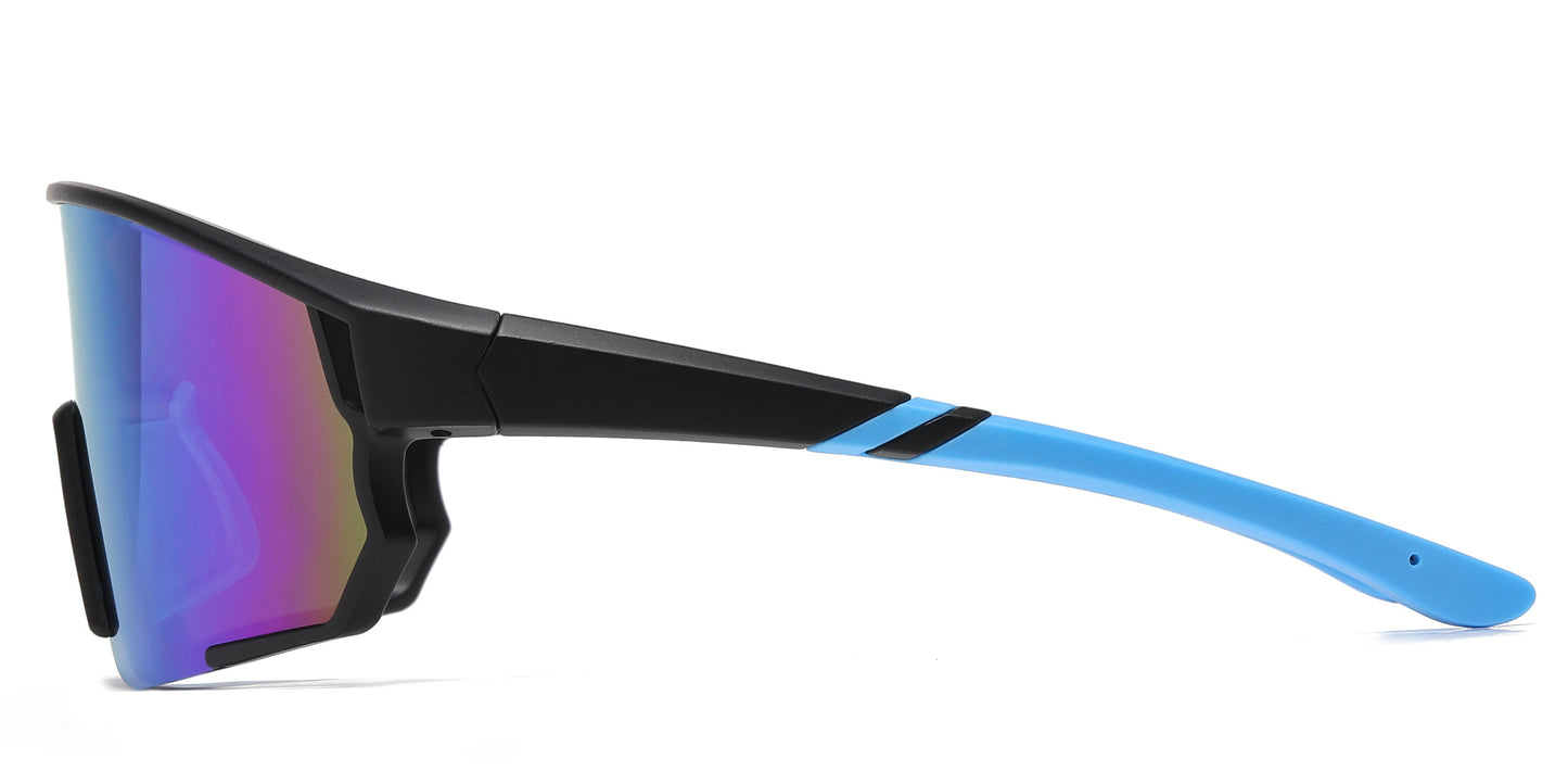 DS-5221 - Lentes deportivos con lente de una sola pieza y marco plástico