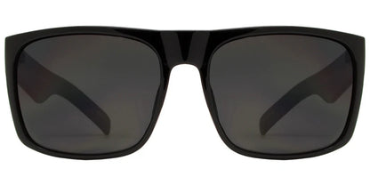 DS-7633 Black SD - Lentes deportivos cuadrados clásicos con mica súper oscura