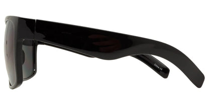 DS-7633 Black SD - Lentes deportivos cuadrados clásicos con mica súper oscura
