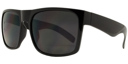 DS-7633 Black SD - Lentes deportivos cuadrados clásicos con mica súper oscura