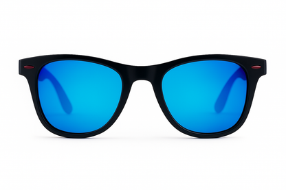 EK-1698 Lentes de Sol Polarizados tipo wayfarer con mica tipo espejo