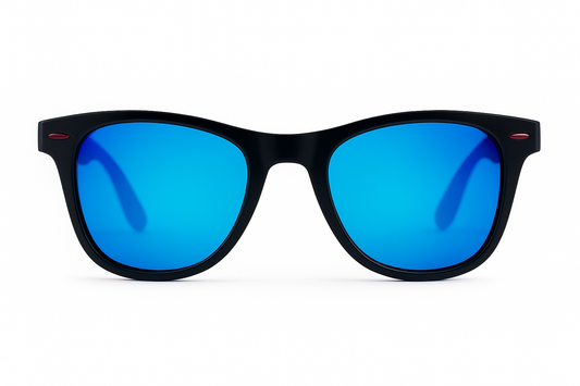 EK-1698 Lentes de Sol Polarizados tipo wayfarer con mica tipo espejo