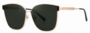 Lentes de sol cat eye dorados EK-7209