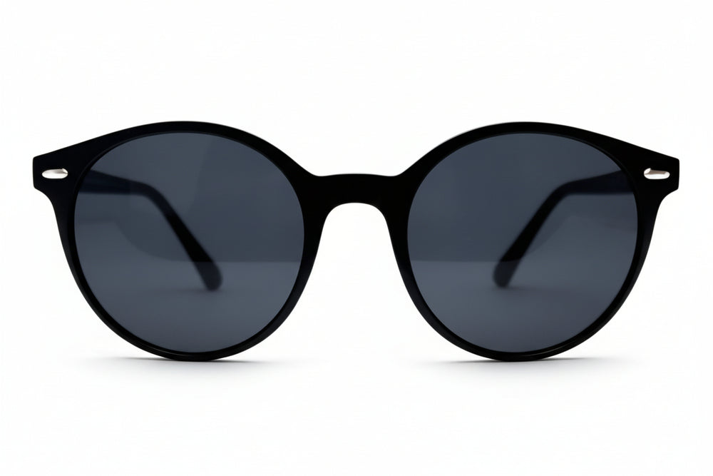 EK-78009 Lentes de Sol Redondos con Detalle Rojo – Docena (12 pzs)
