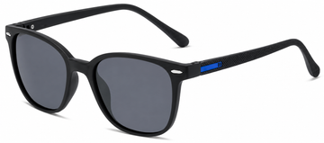 EK-78011 Cuadrados con Detalle Rojo – Negro mate con azul (C3)