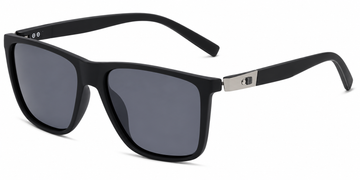 EK-78016 Rectangulares con Detalle Metálico – Negro mate con gris (C1)