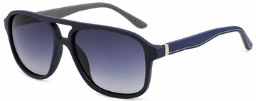 EK-8391 Deportivos TR90 Negros – Azul mate, mica degradada (C4)