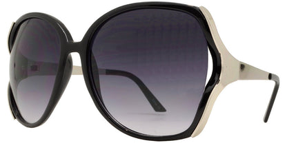 DS-7275 - Lentes tipo mariposa grandes con diseño calado para mujer