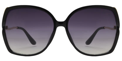 DS-8013 - Lentes plásticos con decorado de piedras brillantes