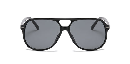 DS-8033 - Lentes Flat Top de plástico con estilo de moda elegante