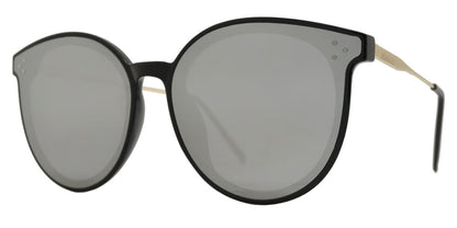 DS-7998 - Lentes de sol estilo Horn Rimmed con diseño casual