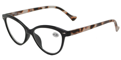 DS-RS 1157 - Lentes de lectura Cat Eye de plástico para mujer