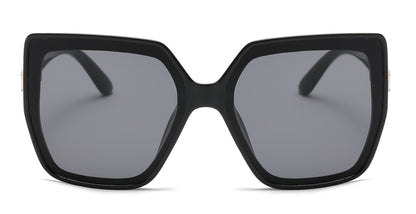 DS-8025 - Lentes estilo mariposa de moda con piedras brillantes y marco plástico
