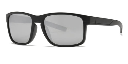 DS-6830 - Lentes deportivos con puente tipo keyhole y diseño cuadrado masculino