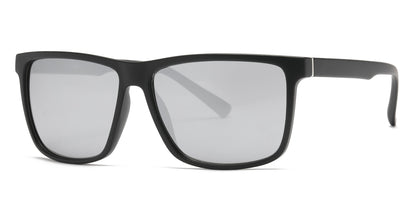 DS-6820 - Lentes deportivos cuadrados para hombre con armazón plástico moderno