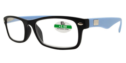 DS-RS 1112 +2.00 - Lentes de lectura rectangulares de plástico