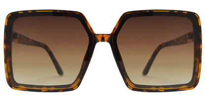 DS-5188 - Lentes cuadrados de plástico con diseño plano moderno