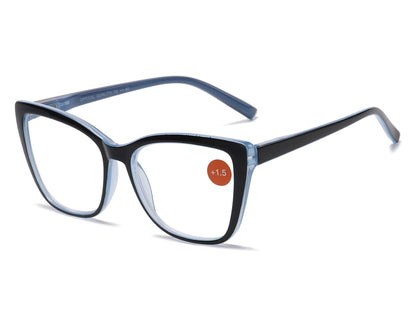 DS-RS 1242 - Lentes de lectura estilo cat eye de plástico