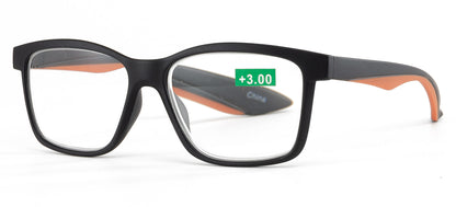DS-RS 1254 - Lentes de lectura rectangulares de plástico