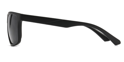 DS-6829 - Lentes deportivos clásicos con diseño cuadrado y armazón plástico