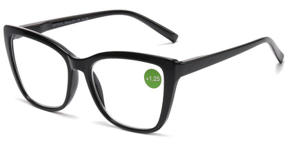 DS-RS 1242 - Lentes de lectura estilo cat eye de plástico