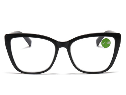 DS-RS 1242 - Lentes de lectura estilo cat eye de plástico