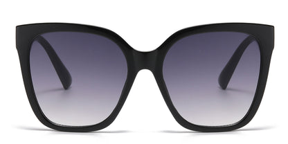 DS-5260 - Lentes estilo mariposa con cadena decorativa para mujer y diseño cuadrado