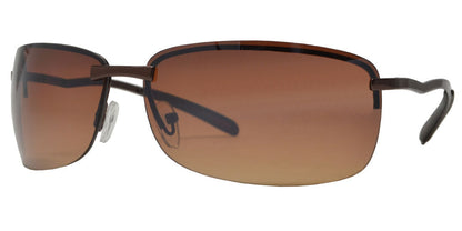 DS-5333 - Lentes deportivos sin montura con lente tipo smoke y marco metálico