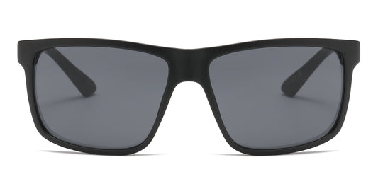 DS-6829 - Lentes deportivos clásicos con diseño cuadrado y armazón plástico