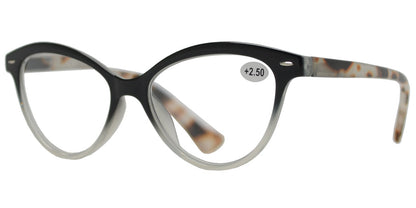 DS-RS 1157 - Lentes de lectura Cat Eye de plástico para mujer