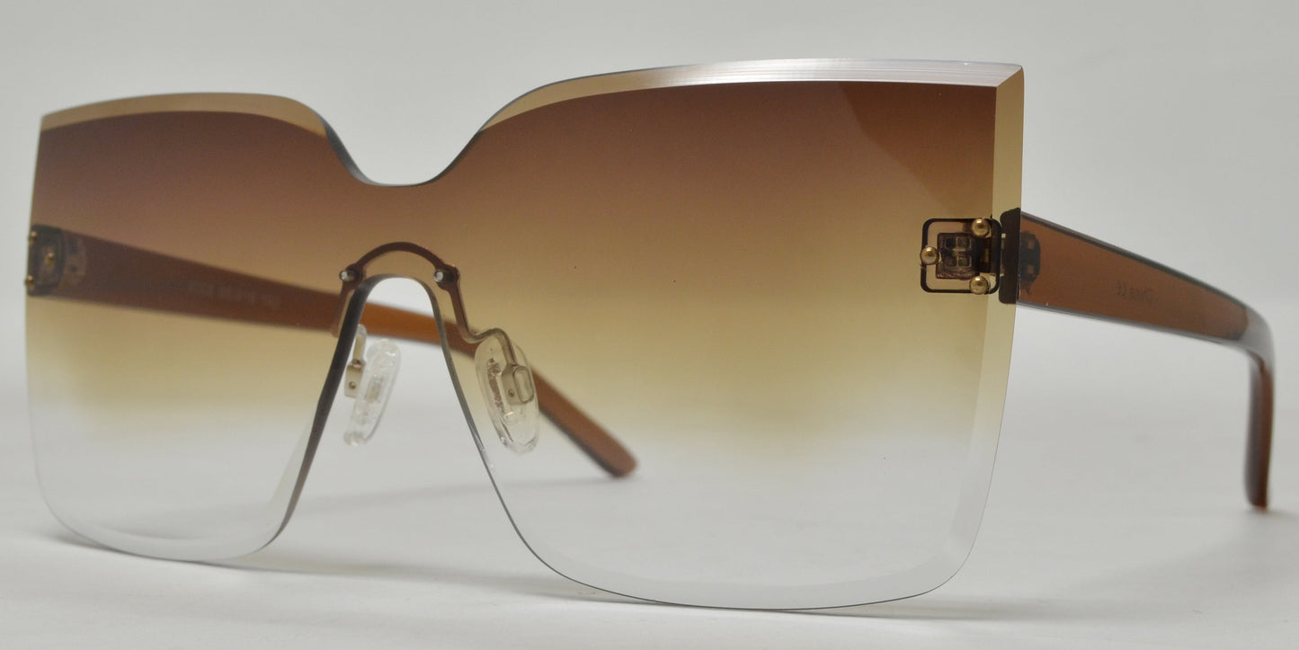 DS-8008 - Lentes sin montura con lente continua y armazón plástico ligero