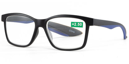 DS-RS 1254 - Lentes de lectura rectangulares de plástico
