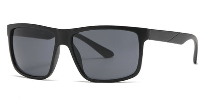 DS-6829 - Lentes deportivos clásicos con diseño cuadrado y armazón plástico