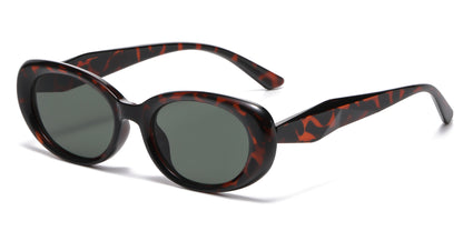 DS-2691 - Lentes de sol con diseño rectangular y armazón plástico