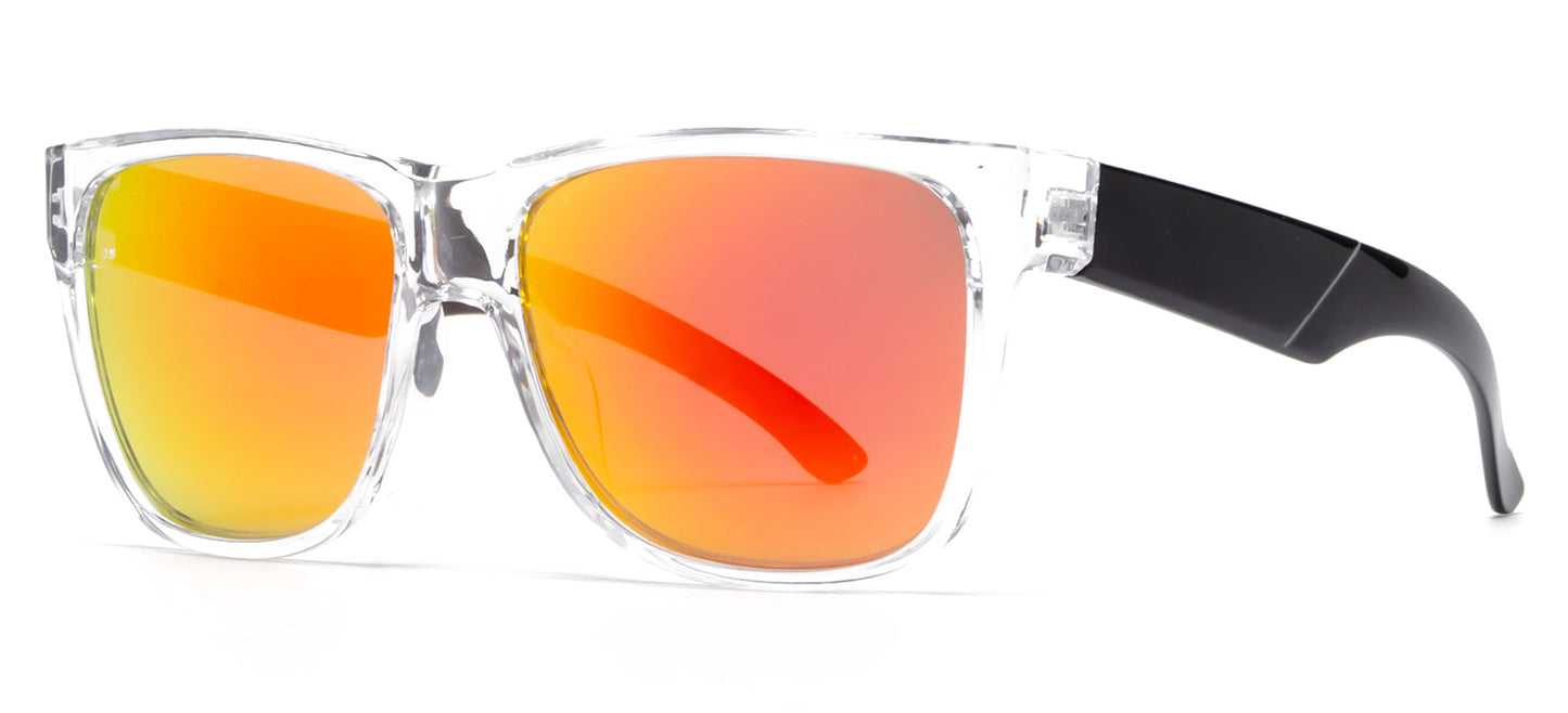 DS-6803 RVC - Lentes deportivos RVC con marco transparente y diseño moderno