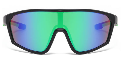 DS-4906 - Lentes deportivos para niños con diseño tipo escudo y lente de una sola pieza