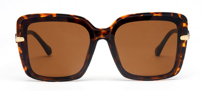 DS-8136 - Lentes cuadrados con mica plana y diseño moderno en plástico