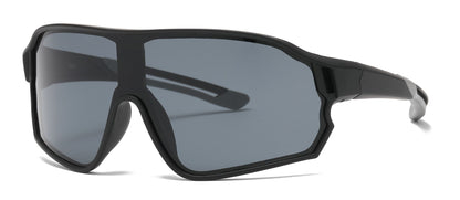 DS-5252 - Lentes deportivos de una sola pieza con diseño aerodinámico en plástico