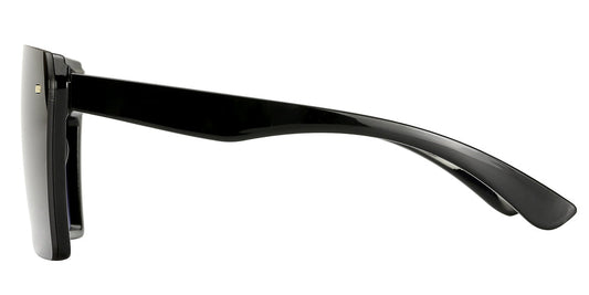 DS-7964 - Lentes oversized con estilo Flat Top y marco moderno